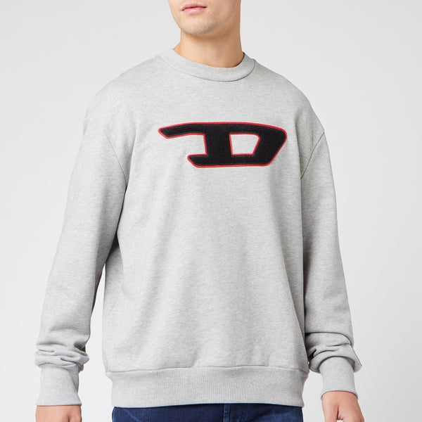 Diesel Men's Division Sweatshirt - Grey