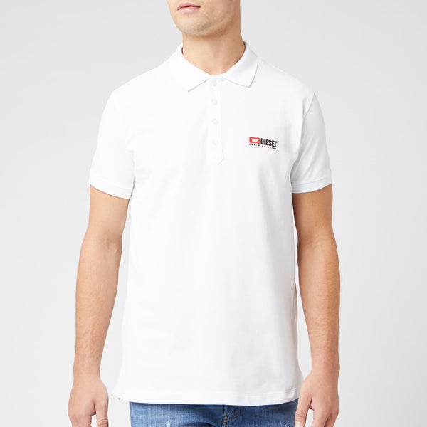 Diesel Men's Weet Polo Shirt - Bright White