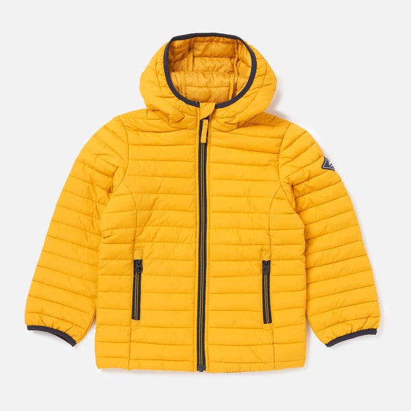 Joules Boys' Cairn Packaway Jacket - Antique Gold