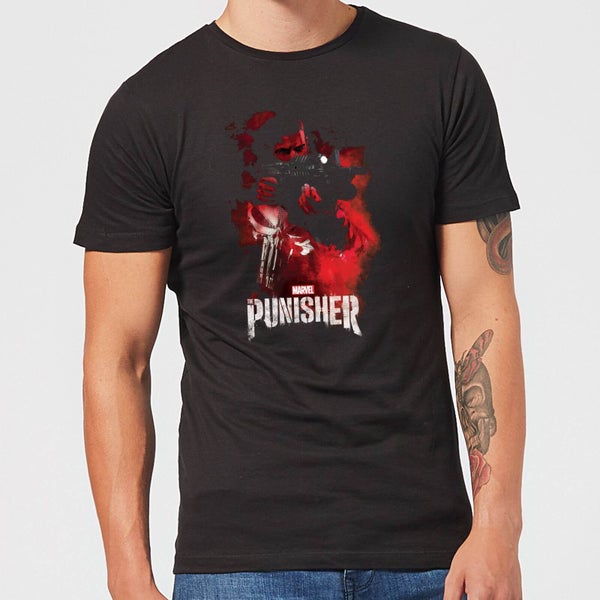 Marvel The Punisher Men's T-Shirt - Black