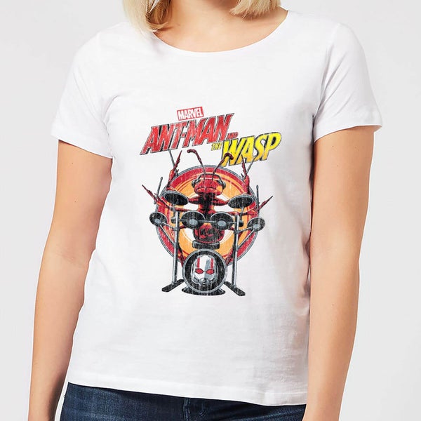 Marvel Drummer Ant Women's T-Shirt - White