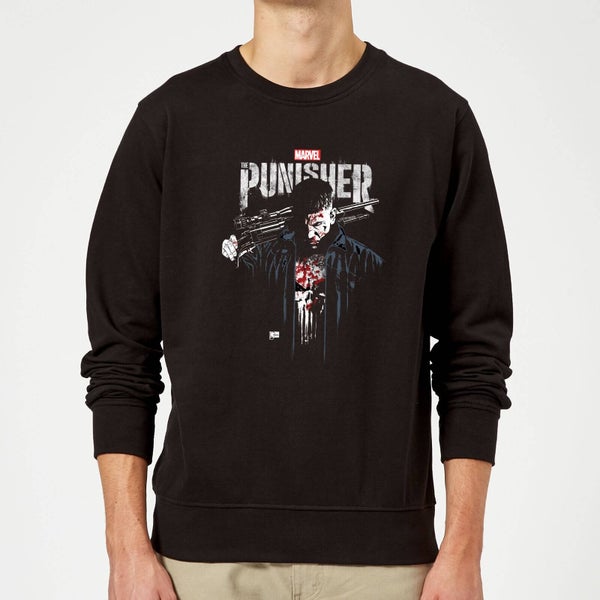 Marvel Frank Castle Sweatshirt - Black
