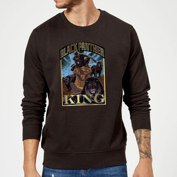 Marvel Black Panther Homage Sweatshirt - Black
