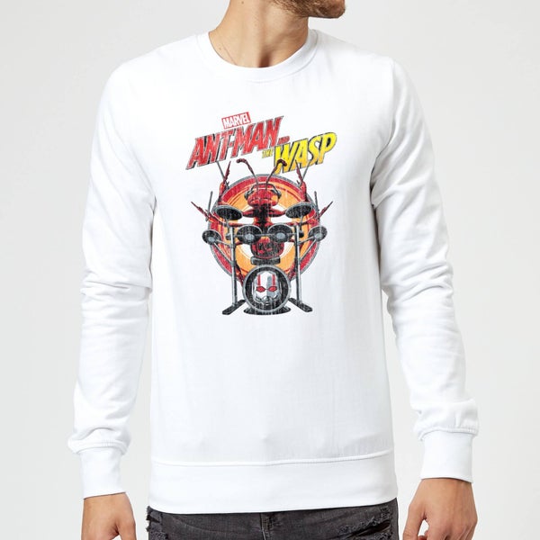Marvel Drummer Ant Sweatshirt - White