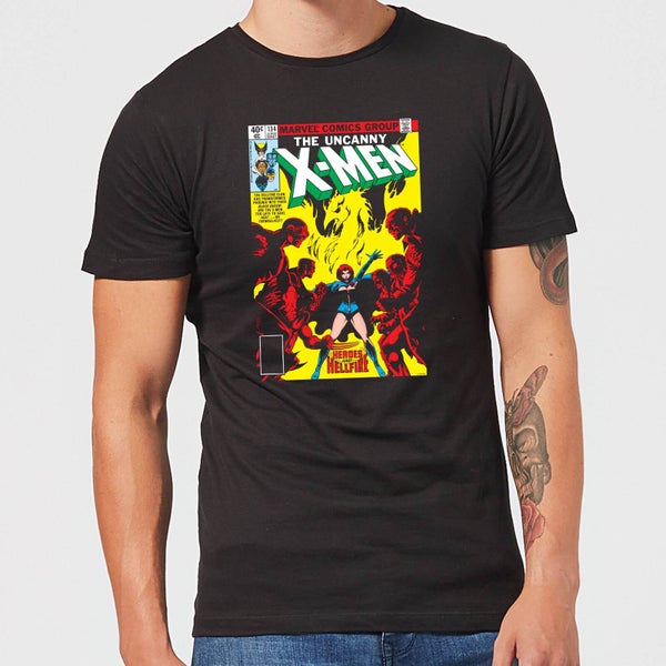X-Men Dark Phoenix The Black Queen Men's T-Shirt - Black