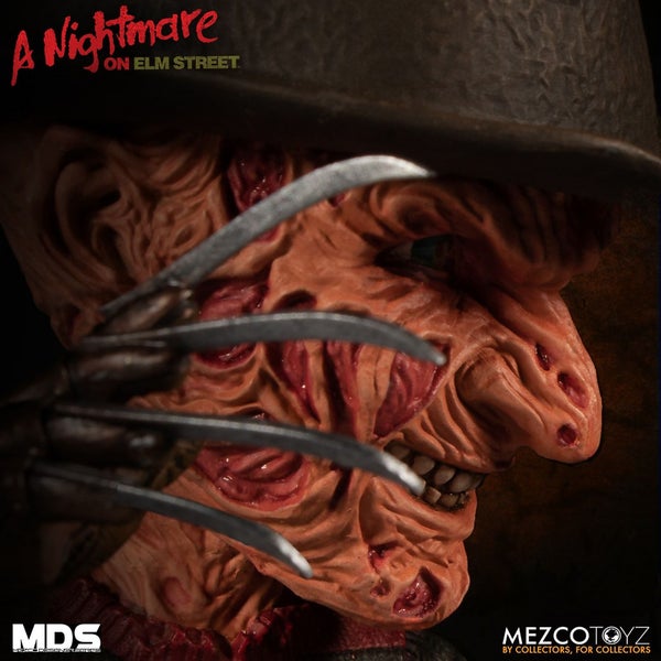 Figurine Freddy Krueger MDS, Les Griffes du cauchemar (Freddy 3) – Mezco