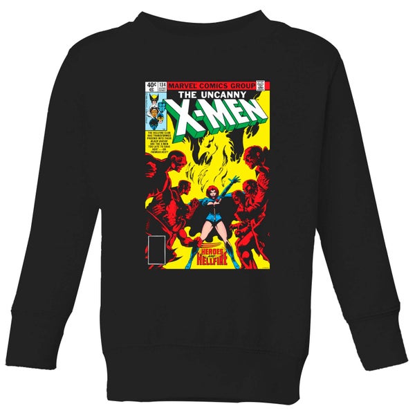 X-Men Dark Phoenix The Black Queen Kids' Sweatshirt - Black