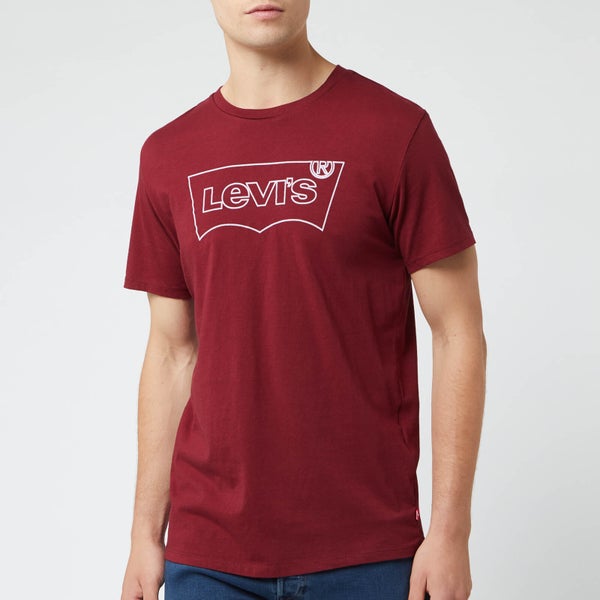 Levi's Men's Housemark Outline T-Shirt - Cabernet