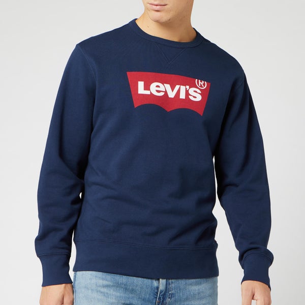 Levi's Men's Graphic Sweatshirt - Dress Blues