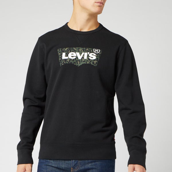 Levi's Men's Graphic Sweatshirt - Animal/Mineral Black
