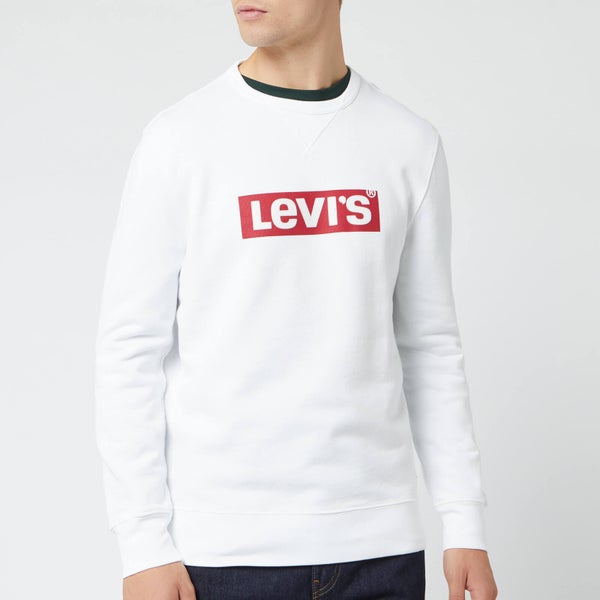 Levi's Men's Graphic Sweatshirt - Flock White