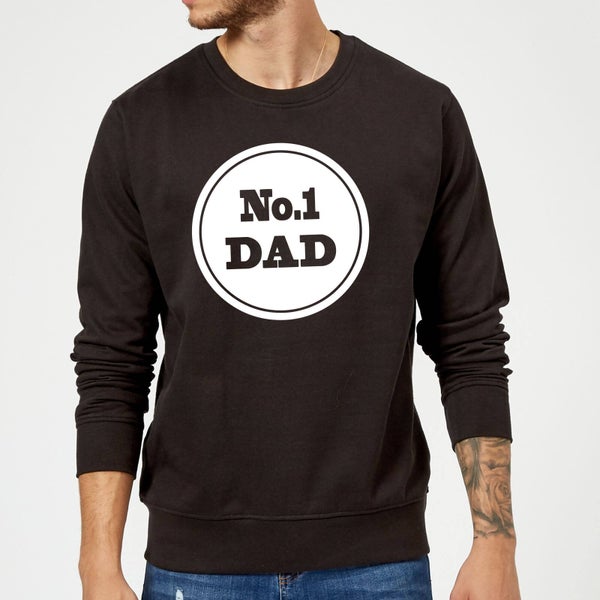 No. 1 Dad Sweatshirt - Black