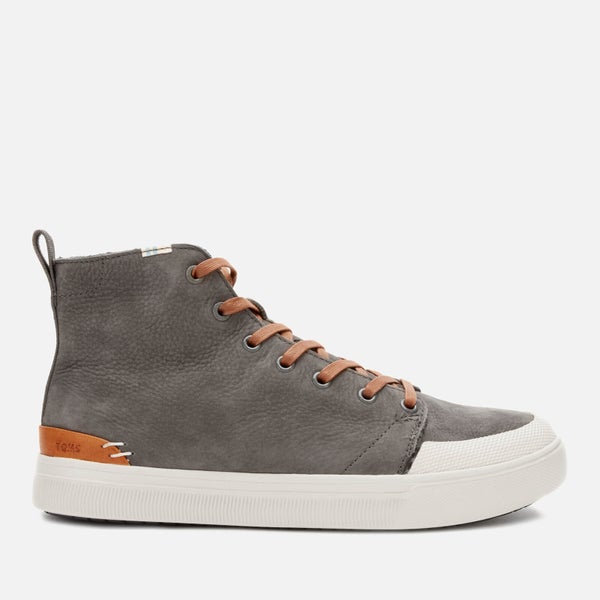 TOMS Men's Travl Lite Hi-Top Trainers - Dark Grey