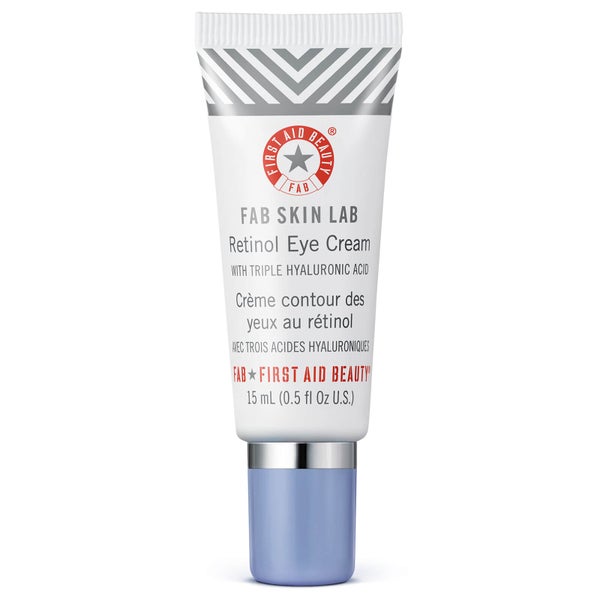 First Aid Beauty Skin Lab Retinol Eye Cream with Triple Hyaluronic Acid 0.5 fl oz