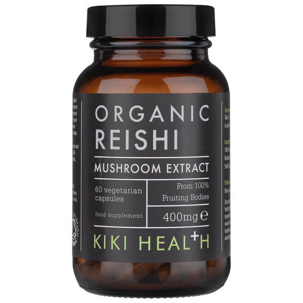 KIKI Health Organic Reishi Extract Mushroom (60 Vegicaps)