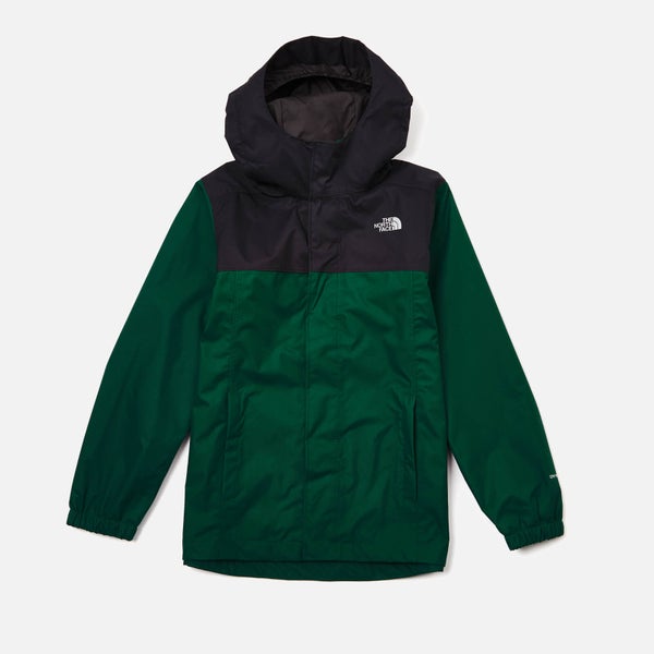 The North Face Boys' Resolve Reflective Jacket - Night Green