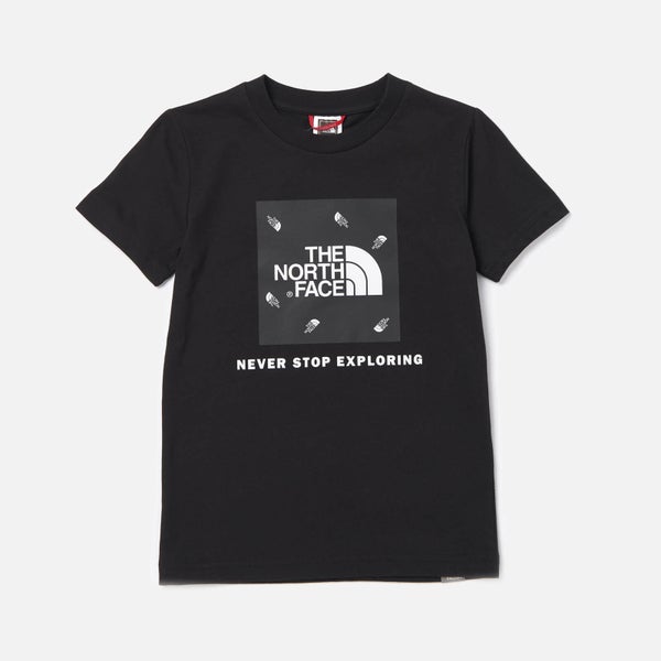 The North Face Boys' Box Short Sleeve T-Shirt - TNF Black