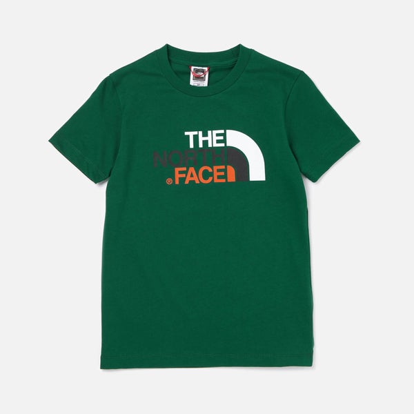 The North Face Boys' Easy Short Sleeve T-Shirt - Night Green