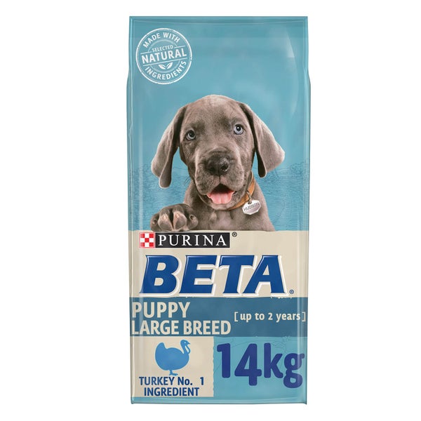 Repeat Delivery - Beta Puppy Large Breed Dry Dog Food with Turkey