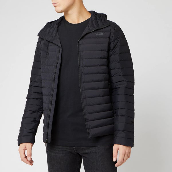 The North Face Men's Stretch Down Hooded Jacket - TNF Black - L