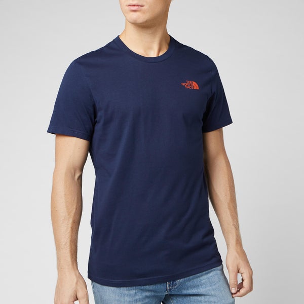 The North Face Men's Simple Dome Short Sleeve T-Shirt - Montague Blue
