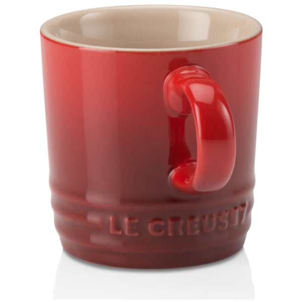 Le Creuset Stoneware Espresso Mug - 100ml - Cerise