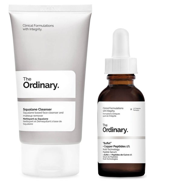 The Ordinary Buffet with Copper and Squalane Cleanser