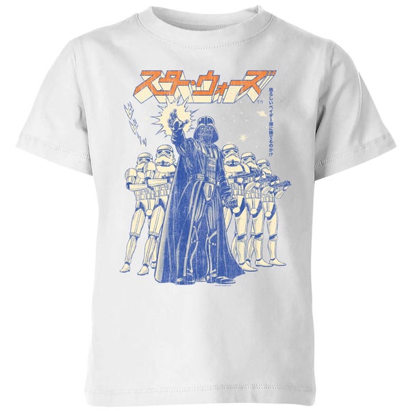 Star Wars Kana Force Choke Kinder T-Shirt - Weiß