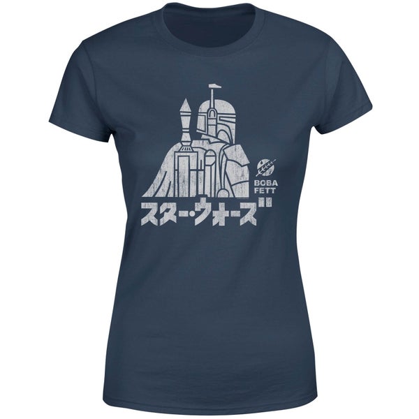 Star Wars Kana Boba Fett Women's T-Shirt - Navy