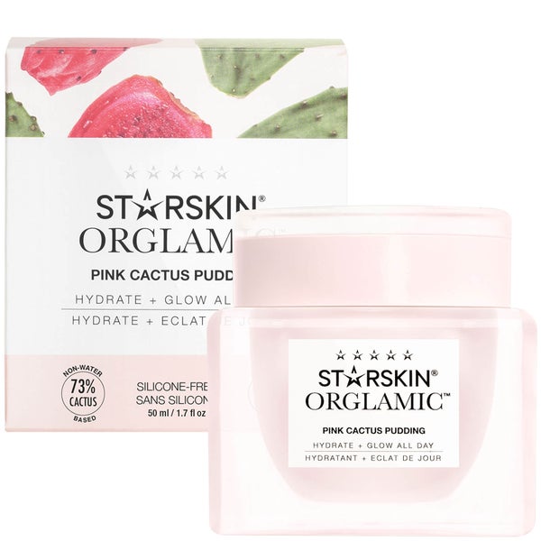 STARSKIN Orglamic Pink Cactus Pudding Hydrate + Glow All Day 1.7 fl. oz