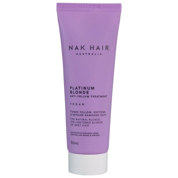 NAK Platinum Blonde Anti-Yellow Treatment 50ml