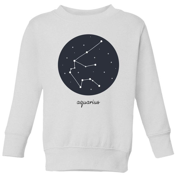 Aquarius Kids' Sweatshirt - White