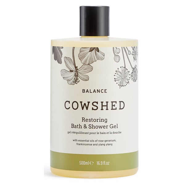 Cowshed BALANCE Restoring Bath & Shower Gel 500ml (Worth $44)