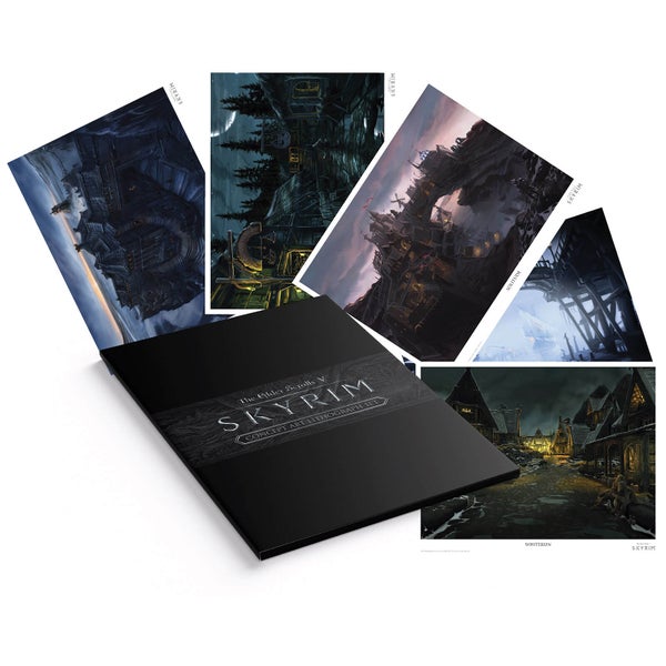 Elder Scrolls Lithographie - Set mit 5 Drucken