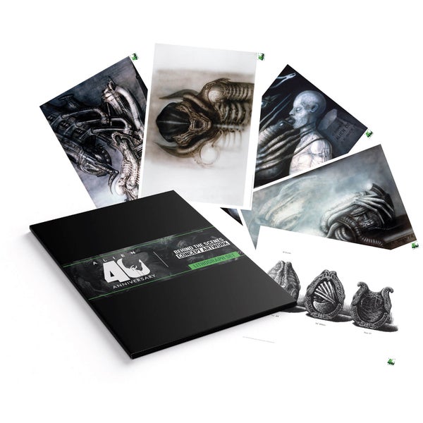 Alien Lithographie - Set mit 5 Drucken