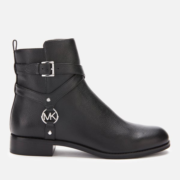MICHAEL MICHAEL KORS Women's Preston Leather Heeled Boots - Black