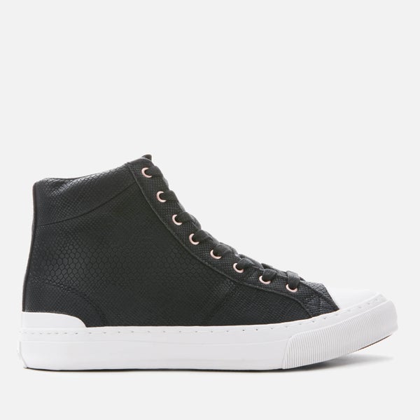 Superdry Women's Premium Pacific High Top Trainers - Black