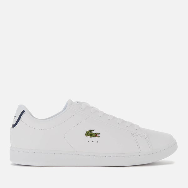 Lacoste Men's Carnaby Evo Leather Trainers - White
