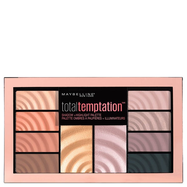 Maybelline Total Temptation Eyeshadow and Highlight Palette 12g