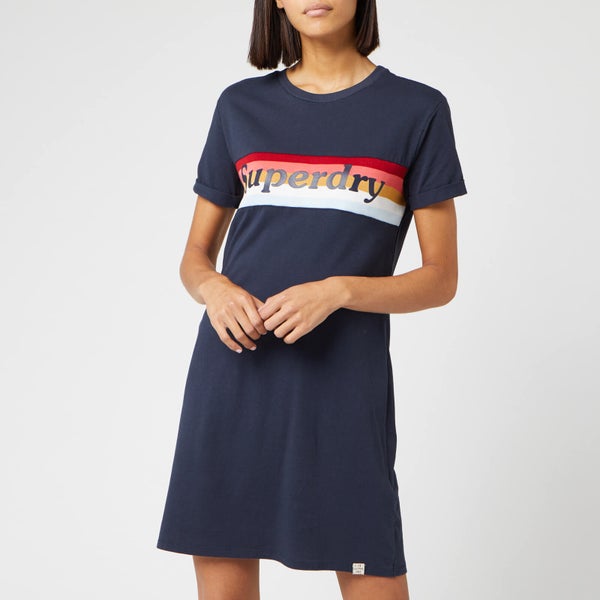 Superdry Women's Austin T-Shirt Dress - Deep Navy