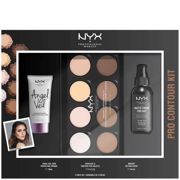 NYX Professional Makeup Pro Contour Gift Set (Worth £40.00)