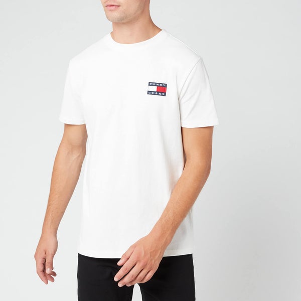 Tommy Jeans Men's Badge T-Shirt - Classic White