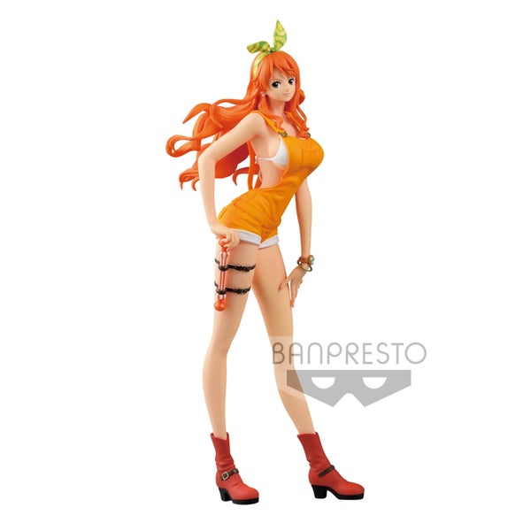 One Piece Stampede Figurine Glitter & Glamours Nami Version Jaune 25cm - Banpresto