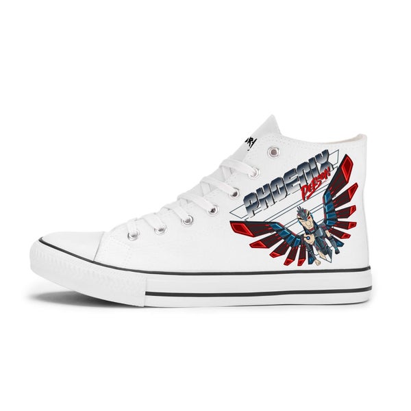 Rick and Morty Phoenix Person Shoes - White