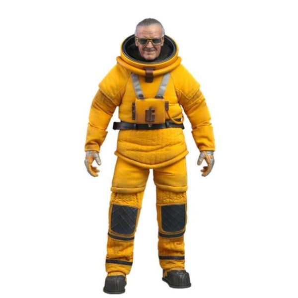 Hot Toys Guardians of the Galaxy Vol. 2 Movie Masterpiece Actionfigur im Maßstab 1:6 Stan Lee 2019 Exklusive Messeausgabe 31 cm