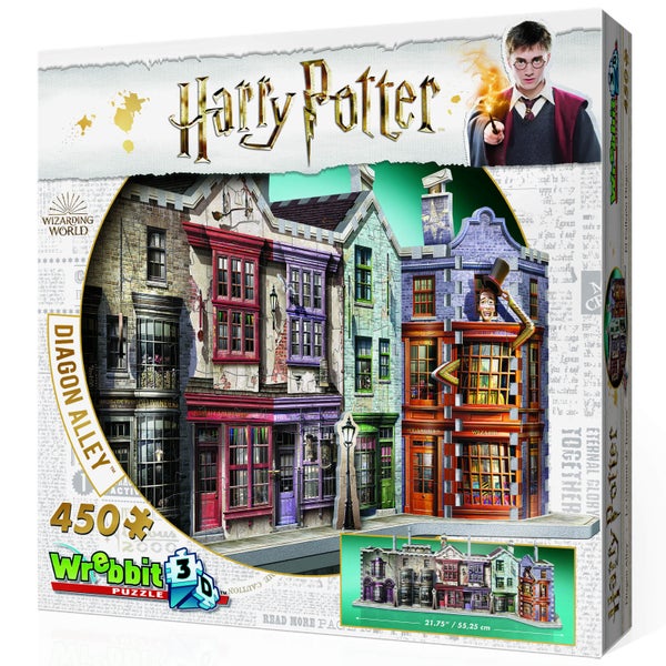 Harry Potter Diagon Alley 3D Puzzle (450 Pieces)