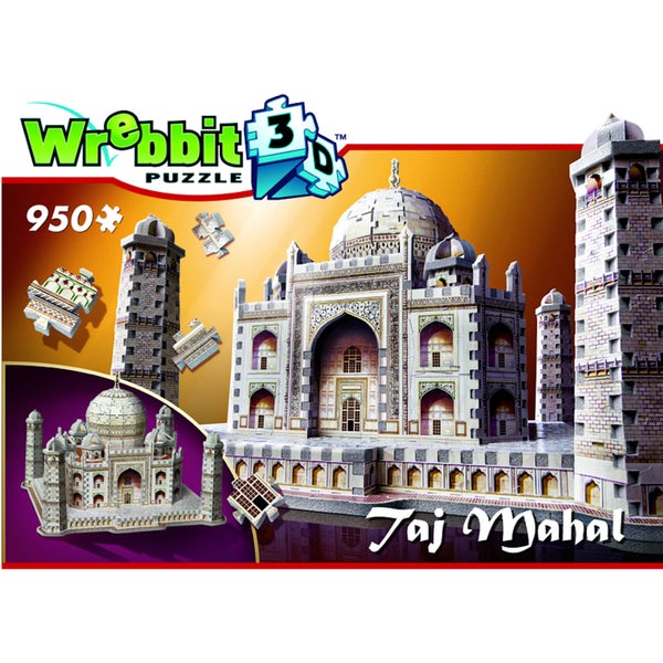 Wrebbit Taj Mahal 3D Puzzle (950 Pieces)