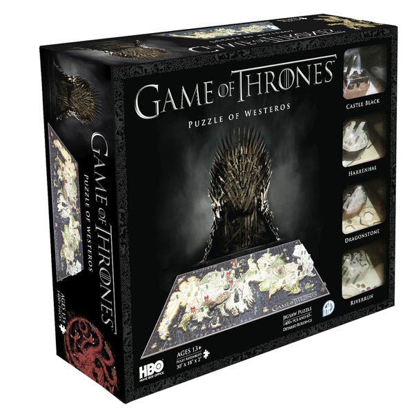 Game of Thrones Westeros 3D Puzzle (1400+ Teile)