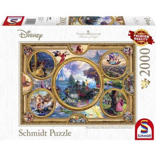 Thomas Kinkade Disney Dreams Collection Jigsaw Puzzle (2000 Pieces)