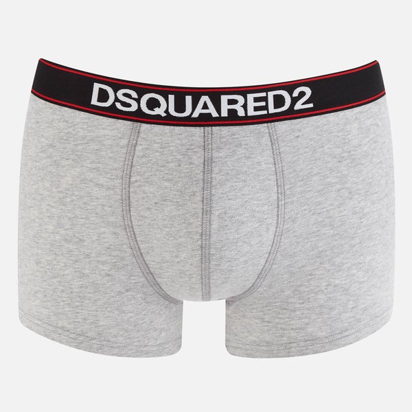Dsquared2 Men's Twin Pack Trunk Boxers - Grey